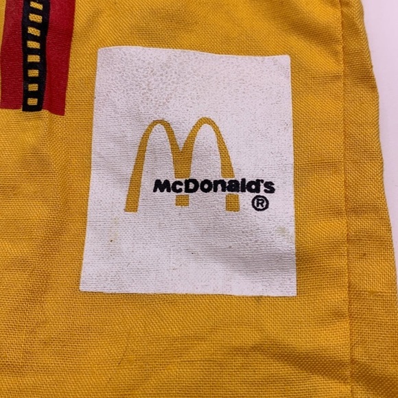 Ronald McDonald cloth hand puppet vinyl/plastic head vintage 1993 12" - Picture 6 of 9